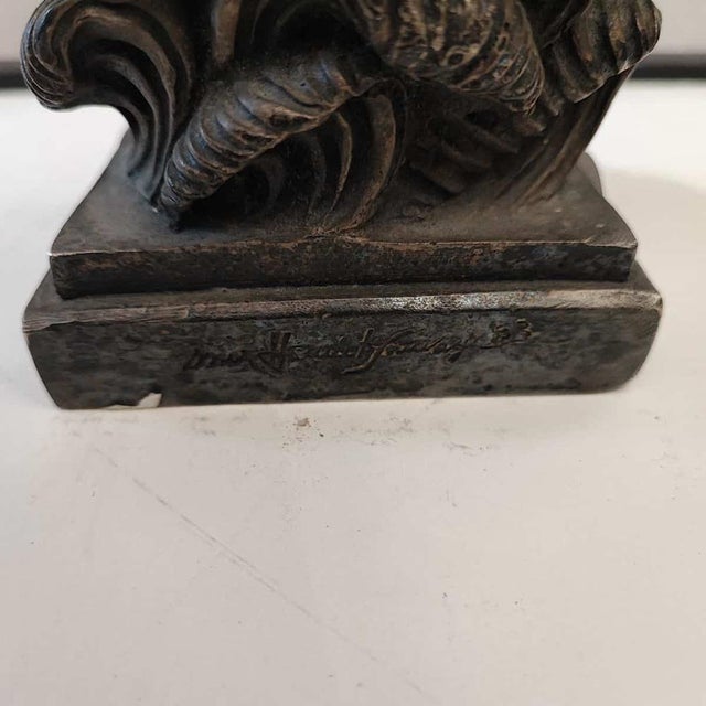 Max Hamlet, Botticelli's Venus, 1992, Silver-Plated Bronze For Sale - Image 12 of 18