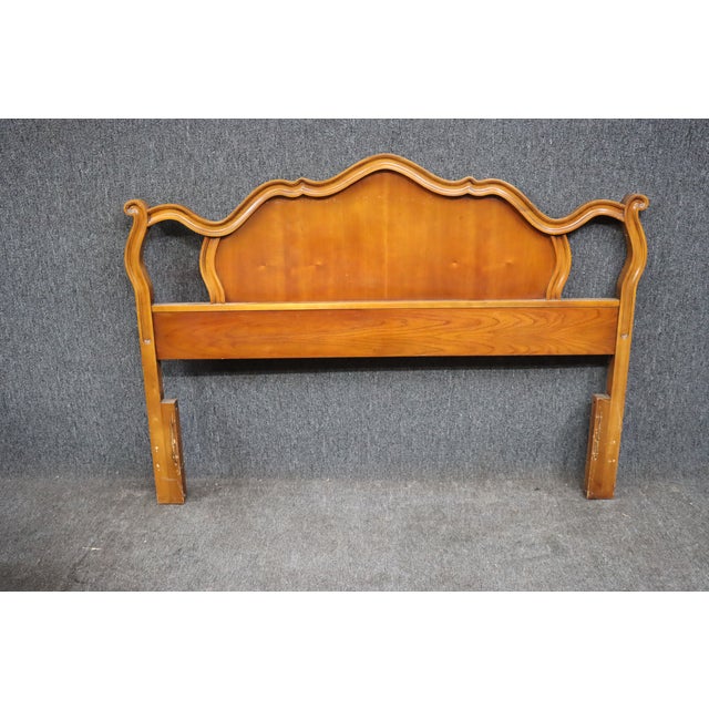 French Style Cherry Queen Headboard Chairish