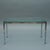 Mid-Century Modern Vintage Coffee Table in Glass and Steel, 1960s For Sale - Image 3 of 6