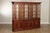 1950s Large American-Made Inlaid Mahogany China Cabinet – Six Door Display by Millender For Sale - Image 4 of 6