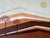 1980's Vintage Postmodern Geometric Landscape Oil Painting on Canvas, Framed For Sale - Image 9 of 12