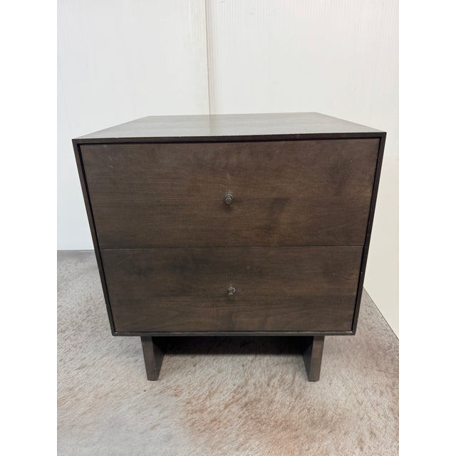 Design Plus Gallery presents a Hudson Nightstand from Room & Board. Crafted with ash solids and veneers, finished in a...