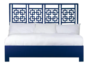 Palm Springs Bed King - Navy Blue