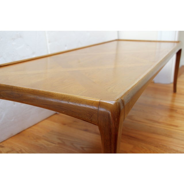 MidCentury Thomasville Walnut Coffee Table Chairish