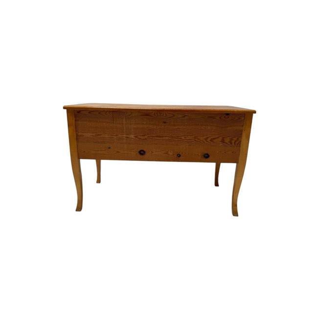 Art Deco Swedish Desk in Birdseye Maple, 1940s For Sale - Image 4 of 14