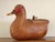 A wicker compartment basket in the form of a duck. From the Shanghai Collection of the 70s. Liddded with a duck finial....
