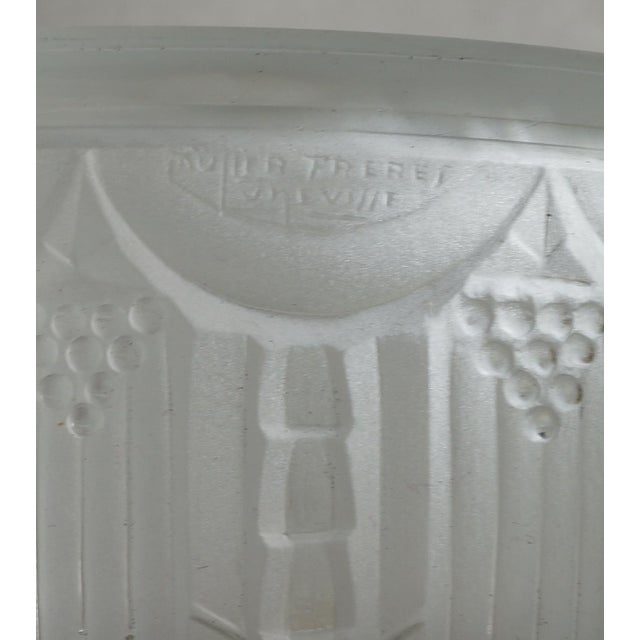 French Art Deco Table Lamp by Muller Freres 1930s France - A Pair For Sale - Image 10 of 10