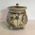 Mid-Century Hand Thrown California Studio Pottery Lidded Jar With Scrolled Feet and Lilly Glaze For Sale In Los Angeles - Image 6 of 11