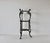 Victorian Style Cast Iron Three Tiered Jardinière Plant Stand Lion Head Paw Footed Details Vintage For Sale - Image 14 of 18
