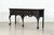 Large English Grain Ebonised Oak Dresser Base, 1870s For Sale - Image 4 of 17
