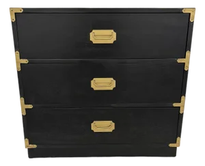Campaign Style Painted Chest/Nightstand