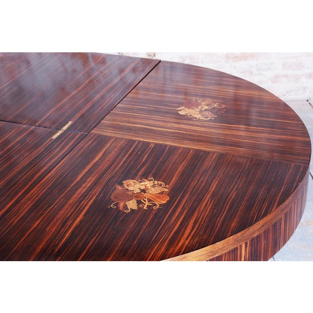 Art Deco Extendable Table by P. Follot for Ecole Boulle, France, 1920s For Sale - Image 16 of 18