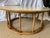 Mid-Century Modern MCM Van Koret Style Spindle Leg Round Coffee Table With Painted Embellishment For Sale - Image 3 of 9