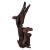 Large Rustic Live Edge Tree Trunk Plant Stand or Art Pedestal For Sale - Image 10 of 13