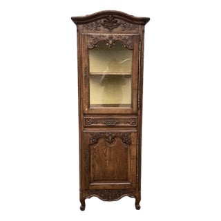 Charming Antique French Bonnettiere/Cabinet For Sale
