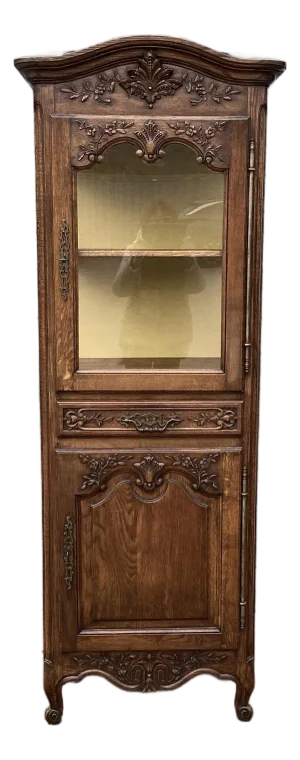 Charming Antique French Bonnettiere/Cabinet