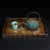 Huali Rosewood Tray Inlaid With Mother-of-Pearl For Sale - Image 4 of 9