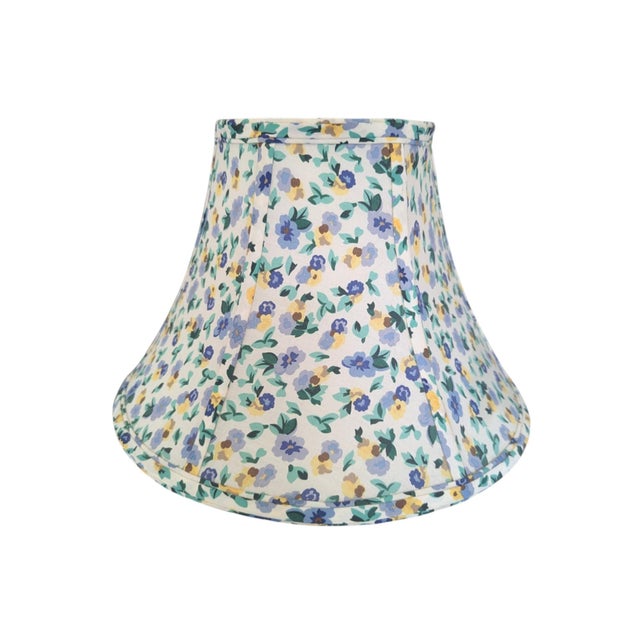 Shabby Chic Vintage Laura Ashley Ditzy Floral Lampshade For Sale - Image 3 of 10
