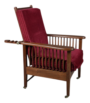 Morris Armchair in Mahogany, 1890s