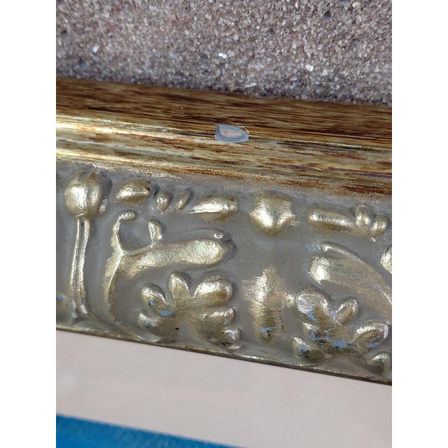 Late 20th Century Framed Signed José María Mijares "Waiting Under the Moon" Mix Media For Sale - Image 9 of 12