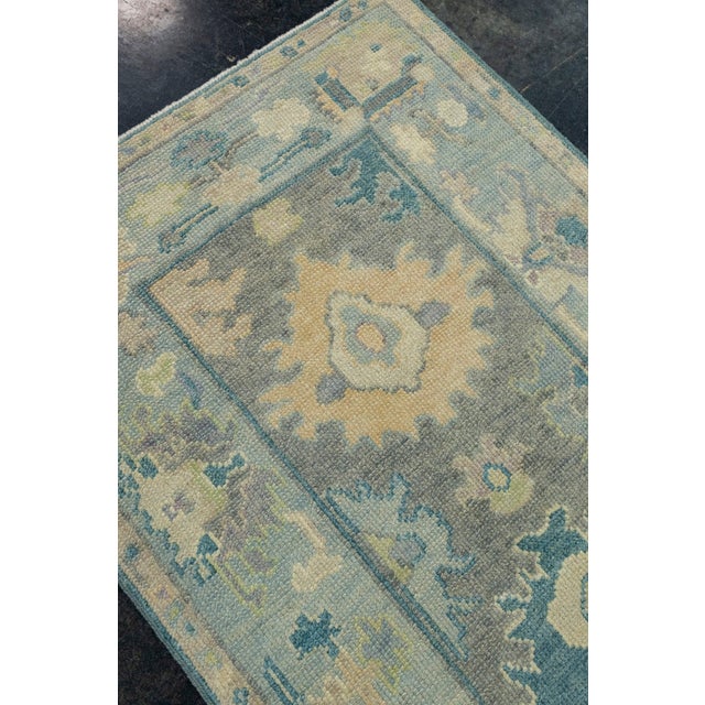 Early 21st Century Turkish Oushak Runner Rug 2'9" x 9'5" #17211 For Sale - Image 5 of 8