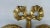 Mid-Century Modern Pair of Bronze Palm Leaf Sconces by Josef Hoffmann and Bakalowits For Sale - Image 3 of 8