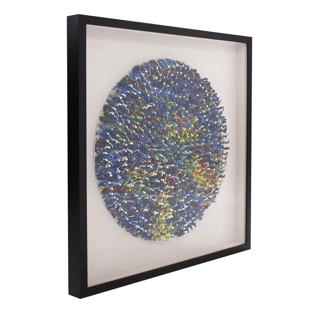 Contemporary Toy Soldier Mandala Recycled Wall Art For Sale - Image 3 of 7
