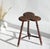 Antique Oak Wooden Side Table with Floral Carved Bobbin Leg and Pedestal Trefoil Top, 1920s For Sale - Image 11 of 11