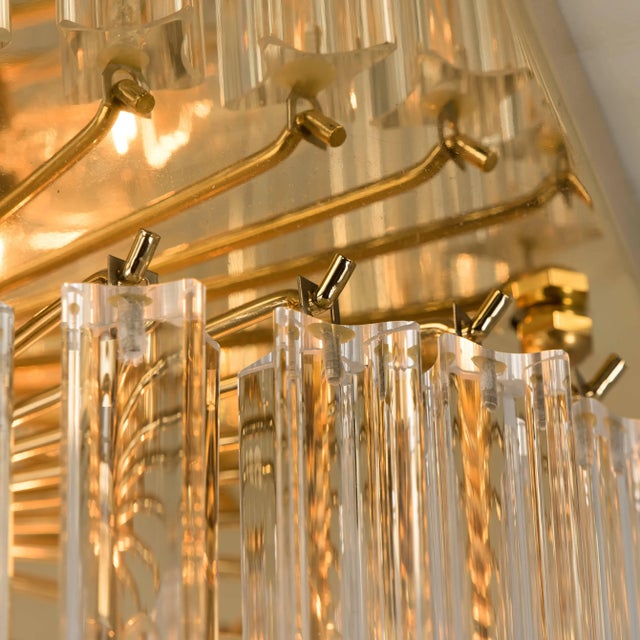 Murano Glass Flush Mount by Venini for Isa For Sale - Image 9 of 14