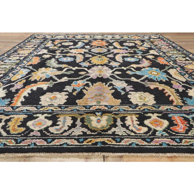 acohug＊ Oushak rug メダリオン　トルコラグ　86×58 Indian Modern Oushak 8'0