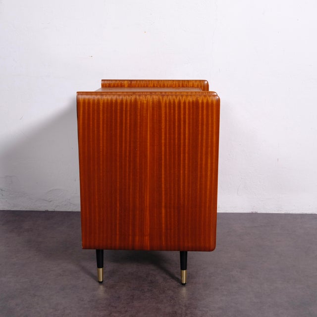 Scandinavian Wooden Chest of Drawers, 1950s For Sale - Image 6 of 18