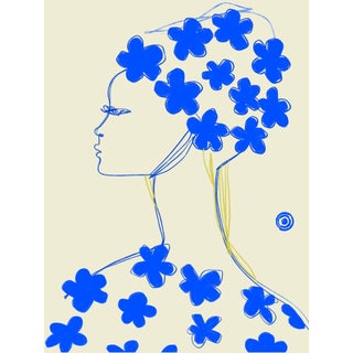 “Nina Ricci Blue Fleur” Limited Edition Print by Annie Naranian