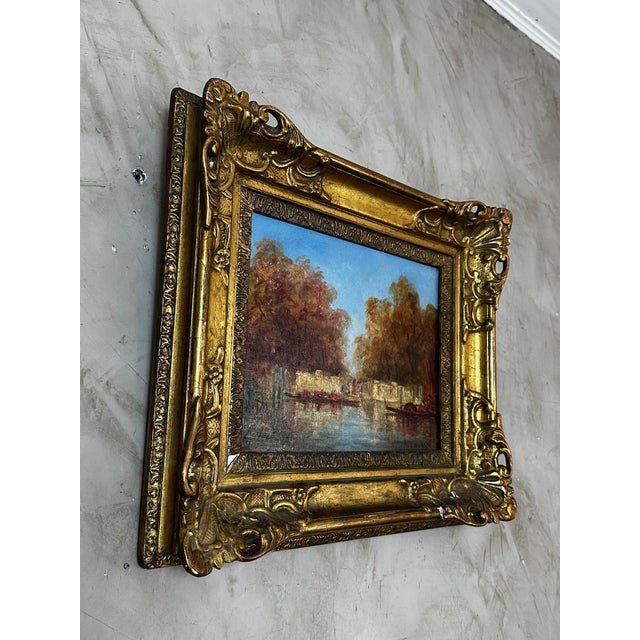 Leopold Ziller, Landscape, 1920s-1940s, Oil on Canvas For Sale - Image 8 of 17