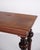 Wall or Console Table in Mahogany with Carved Round Legs, 1880s For Sale - Image 4 of 10