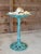 Vintage Cast Iron Garden Tazza or Pedestal Centerpiece With Verdigris Finish For Sale - Image 11 of 12