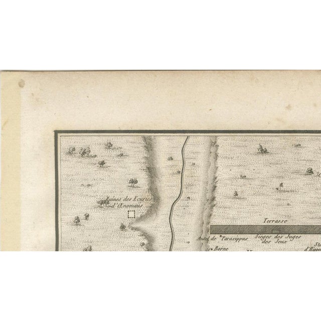 Paper Ancient Olympia and Olympic Games Site Plan from Ambroise Tardieu, 1825 For Sale - Image 7 of 13