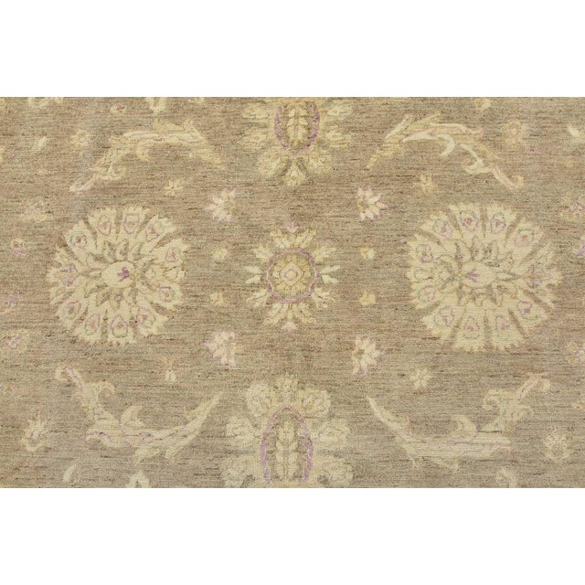 2020s Ziegler Rug 10' X 14'2'' Brown Wool Traditional Hand-Knotted Oriental Carpet For Sale - Image 5 of 12