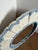 Vintage Painted Ruffled Oval Mirror With Bow For Sale - Image 4 of 10