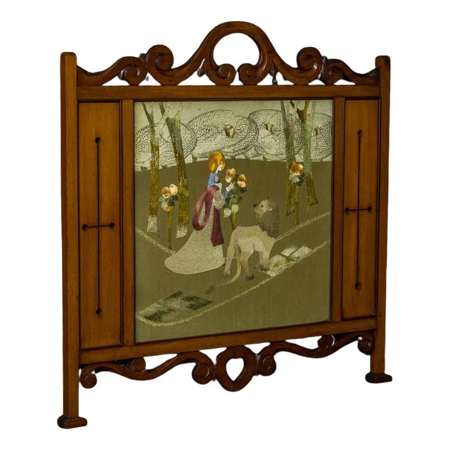 Edwardian Mahogany Fireplace Overmantel For Sale