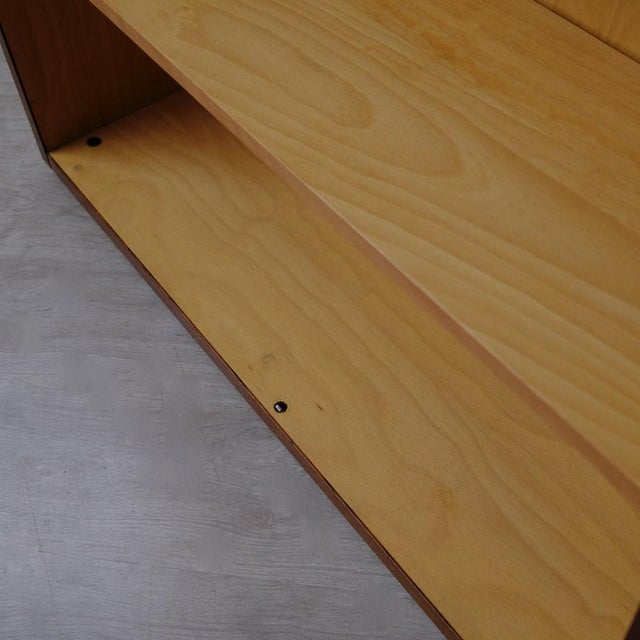 Vintage Italian Bookcase with Adjustable Shelves, 1950s For Sale - Image 11 of 13