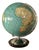 Vintage German Columbus Duo Glass Globe Lamp, 1960s For Sale