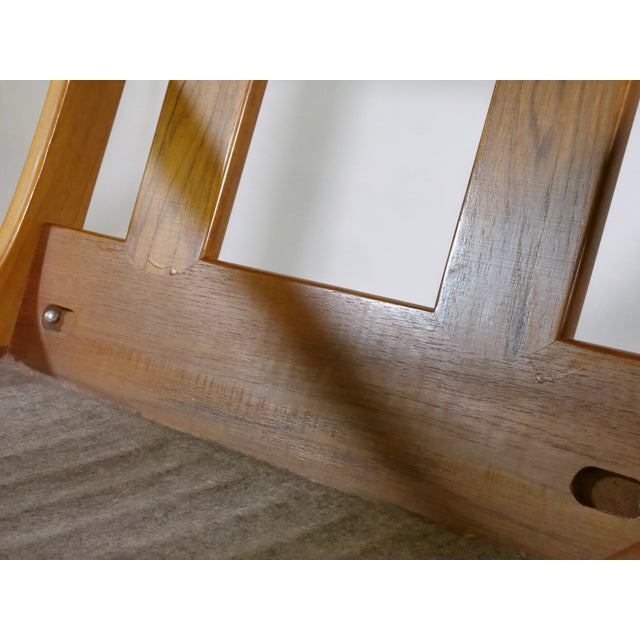 Mid-Century Teak High-Back Chair by Juul Kristensen, Denmark, 1960s For Sale - Image 9 of 14