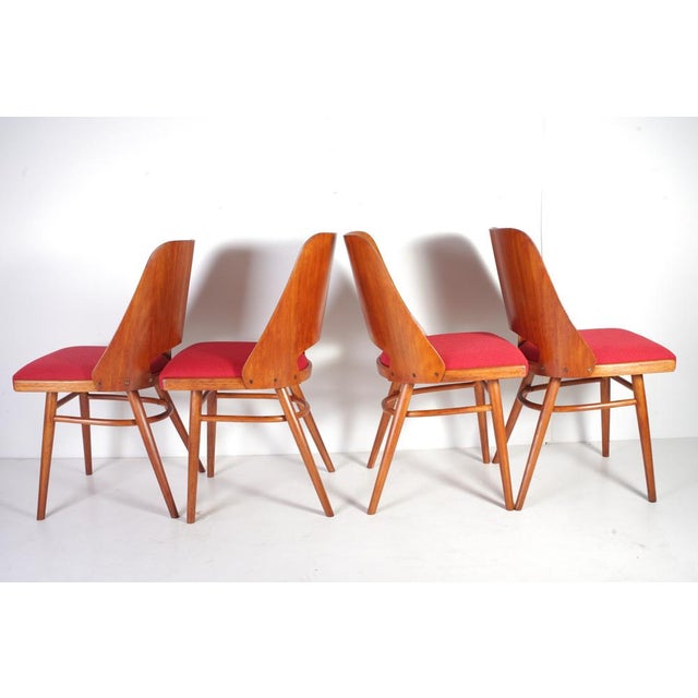 The legs have been completely sanded, re-stained, and finished with 4 layers of Osmo oil. The backrests have been revived,...