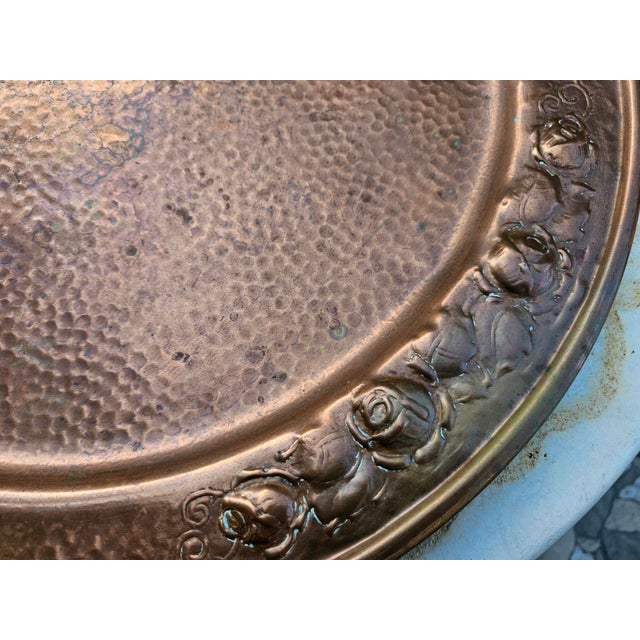 1940s Art Deco Copper Tray, 1930s For Sale - Image 5 of 6