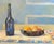 Fernand Blondin, Blue Bottle, Oil on Canvas For Sale - Image 9 of 9
