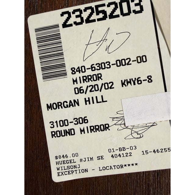 Circa 2000 Morgan Hill Tin + Wood Wall Mirror For Sale - Image 4 of 12