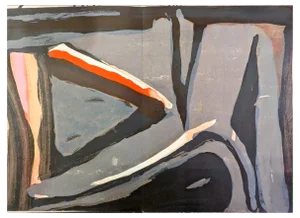 Bram Van Velde, The Saved One, Original Lithograph, 1980