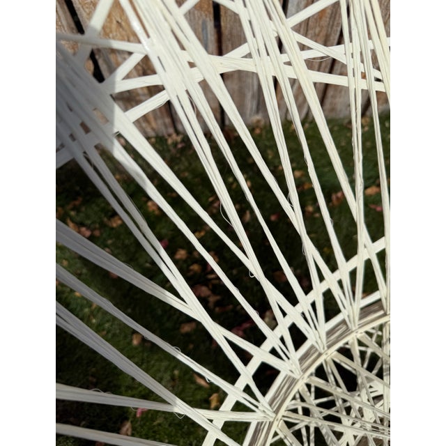 Rare Set of 4 Vintage 1960s Russell Woodard Fiberglass Spun Armchairs For Sale - Image 12 of 12