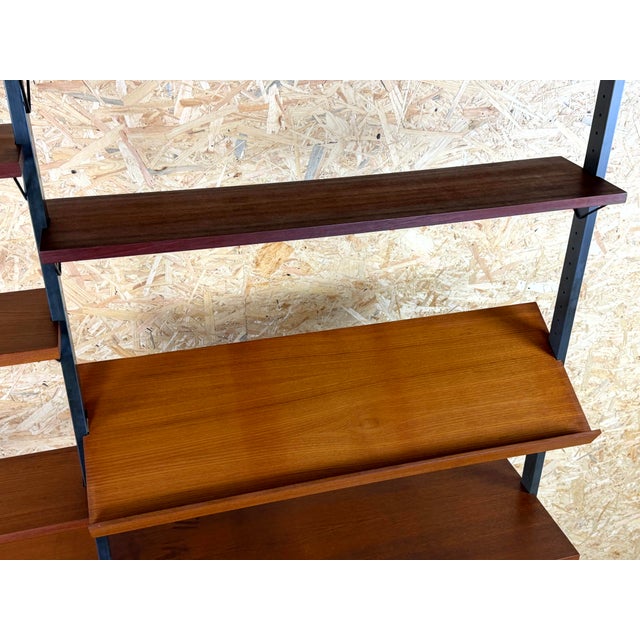 Vintage Swedish Teak Shelving System Wall Unit by Olof Pira, 1960s For Sale - Image 11 of 18