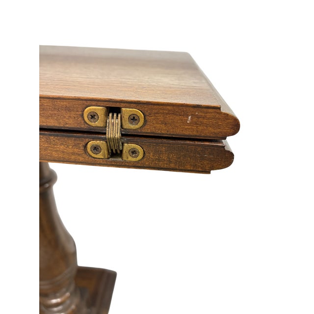 Mid 20th Century Henredon Fliptop Console Dining Table For Sale - Image 14 of 18